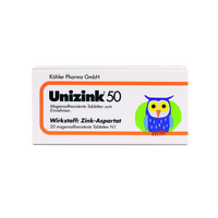 UNIZINK 50 magensaftresistente Tabletten