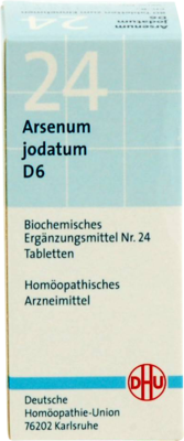 BIOCHEMIE DHU 24 Arsenum jodatum D 6 Tabletten