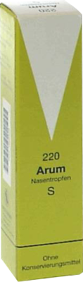 ARUM NASENTROPFEN S 220