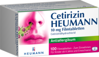 CETIRIZIN Heumann 10 mg Filmtabletten