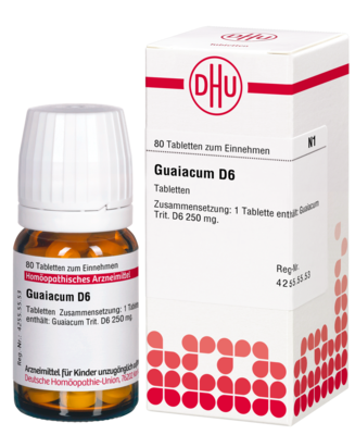 GUAIACUM D 6 Tabletten