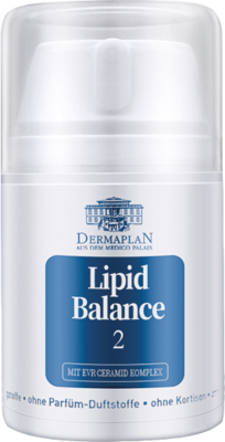 DERMAPLAN Lipid Balance 2 Creme Pumpflasche