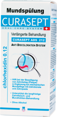 CURASEPT 0,12% Chlorhexidin Flasche