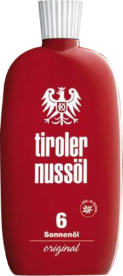 TIROLER NUSSÖL orig.Sonnenöl wasserfest LSF 6