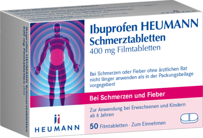 IBUPROFEN Heumann Schmerztabletten 400 mg