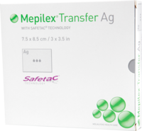 MEPILEX Transfer Ag Schaumverband 7,5x8,5 cm ster.