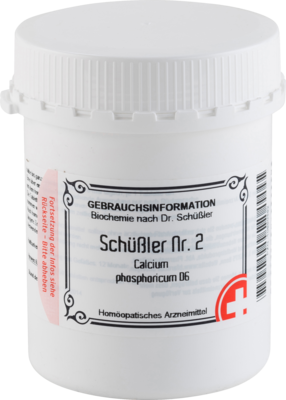 SCHÜSSLER NR.2 Calcium phosphoricum D 6 Tabletten