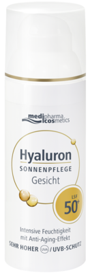 HYALURON SONNENPFLEGE Gesicht Creme LSF 50+