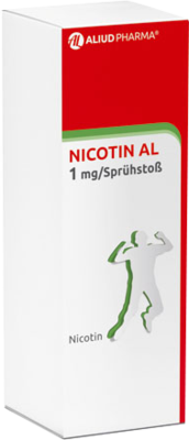 NICOTIN AL 1 mg/Sprühstoß Spray z.Anw.i.d.Mundhö.