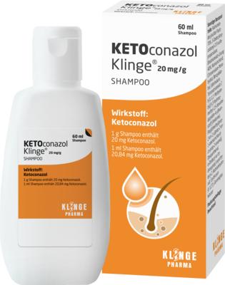 KETOCONAZOL Klinge 20 mg/g Shampoo