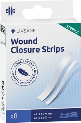 LIVSANE Wound Closure Pflaster Strips