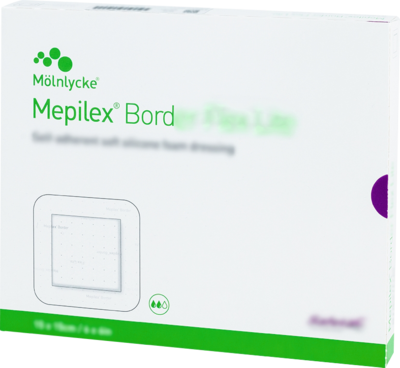 MEPILEX Border Flex Lite Schaumverband 15x15 cm